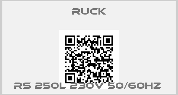 Ruck-RS 250L 230V 50/60Hz 