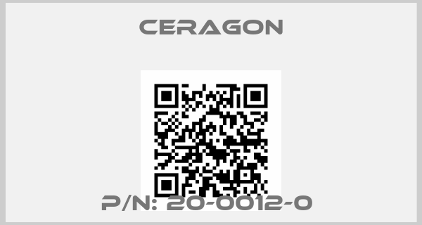 Ceragon-P/N: 20-0012-0 