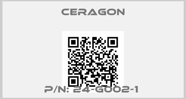 Ceragon-P/N: 24-G002-1 