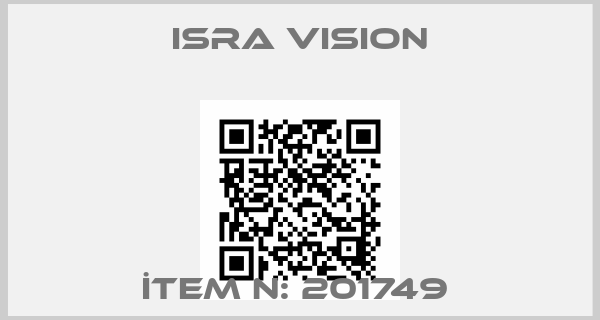 isra Vision-İtem N: 201749 