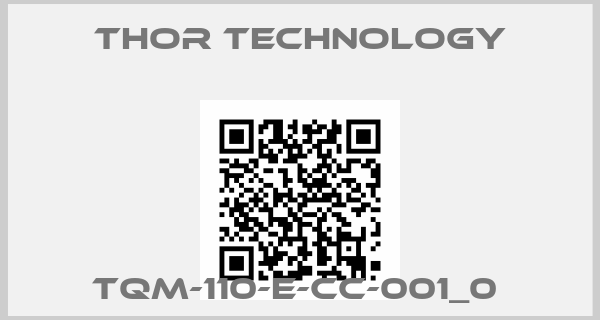 THOR TECHNOLOGY- TQM-110-E-CC-001_0 