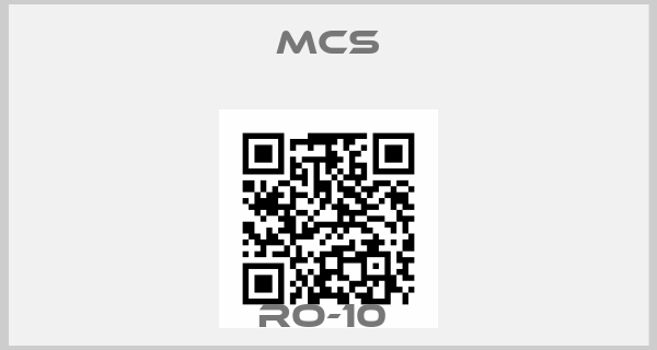 MCS-RO-10 