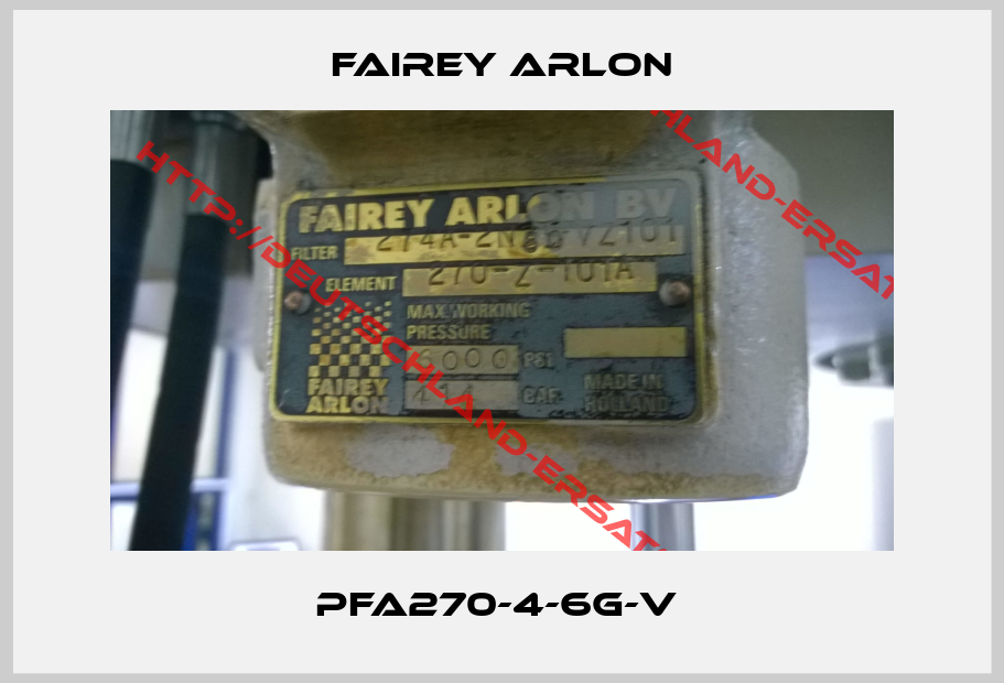 FAIREY ARLON-PFA270-4-6G-V 