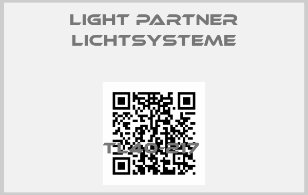 Light Partner Lichtsysteme-TL40-217 