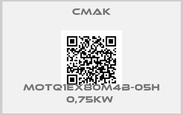 Cmak-MOTQ1EX80M4B-05H 0,75kW 