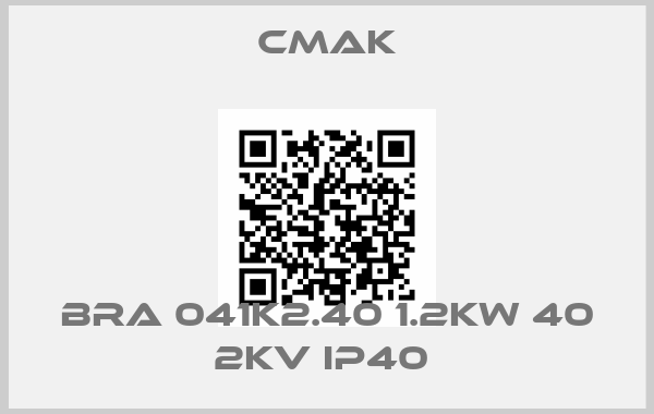 Cmak-BRA 041K2.40 1.2kW 40 2KV IP40 