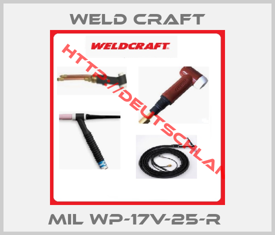 WELD CRAFT-MIL WP-17V-25-R 