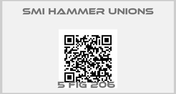 SMI Hammer unions-5 FIG 206 
