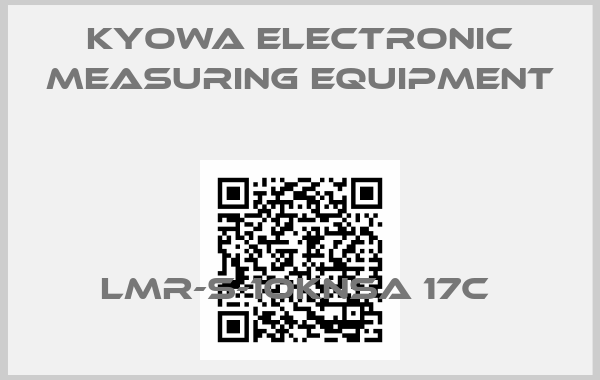 Kyowa Electronic Measuring Equipment-LMR-S-1OKNSA 17C 