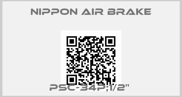 Nippon Air Brake-PSC-34P;1/2" 