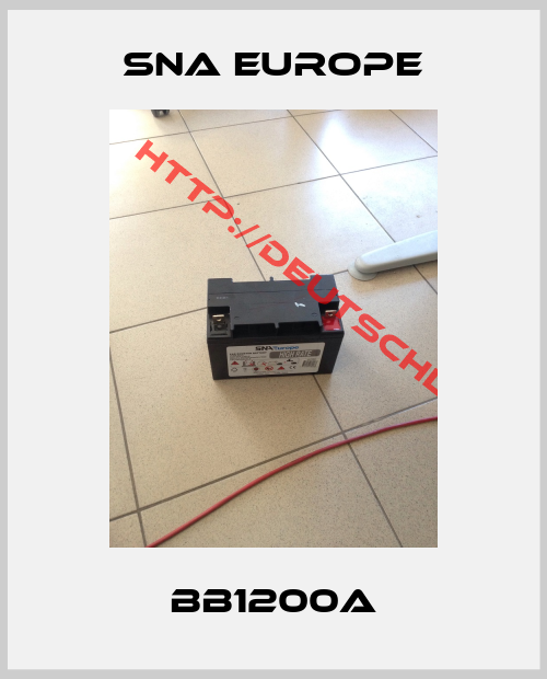 SNA Europe-BB1200A
