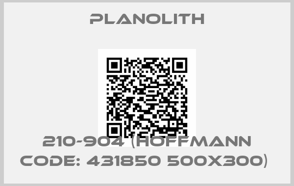 Planolith-210-904 (Hoffmann code: 431850 500X300) 