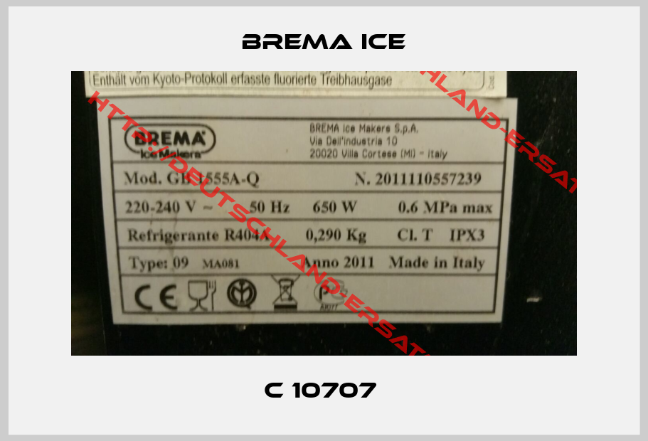 BREMA Ice- C 10707 