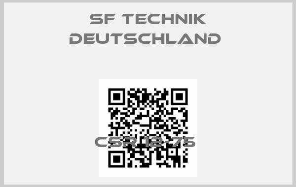 SF Technik Deutschland -CSR 12-75 
