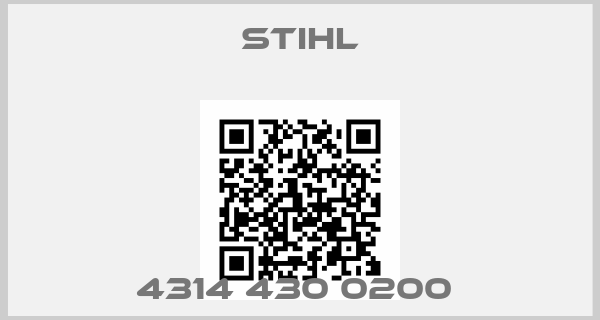 Stihl-4314 430 0200 
