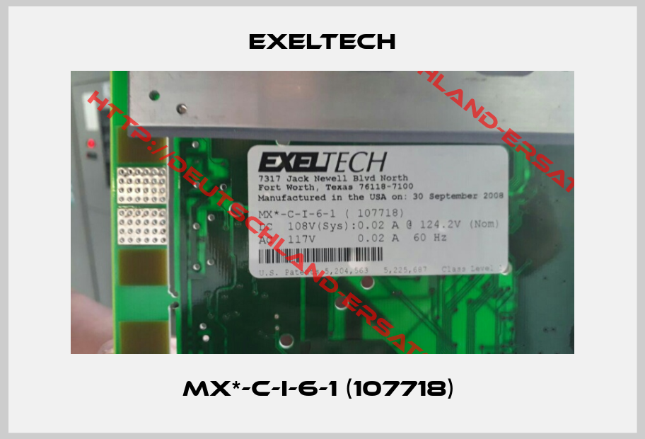 Exeltech-MX*-C-I-6-1 (107718) 