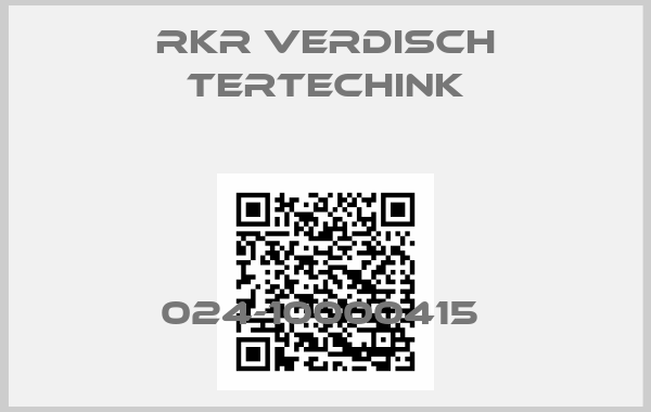 RKR VERDISCH TERTECHINK-024-10000415 