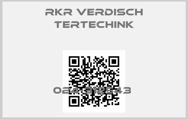 RKR VERDISCH TERTECHINK-024-312543 