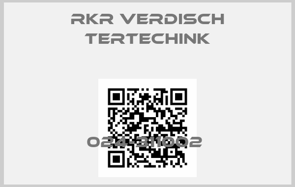 RKR VERDISCH TERTECHINK-024-311002 