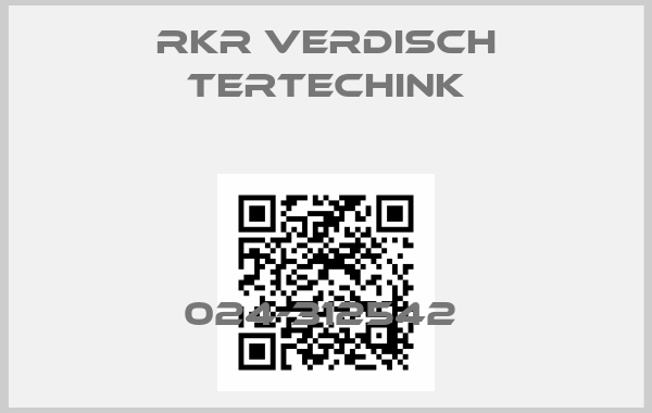 RKR VERDISCH TERTECHINK-024-312542 