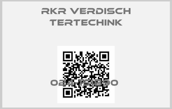 RKR VERDISCH TERTECHINK-024-151890 