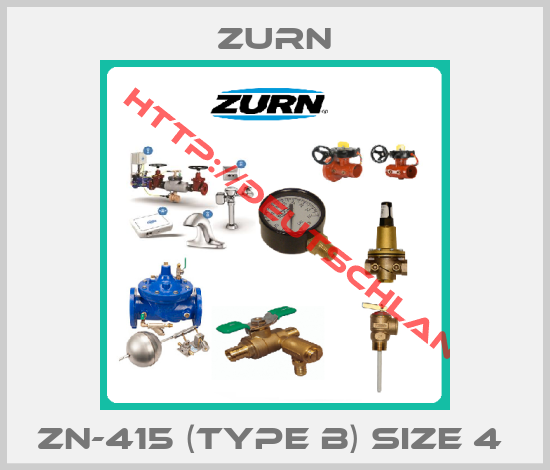 Zurn-ZN-415 (TYPE B) Size 4 