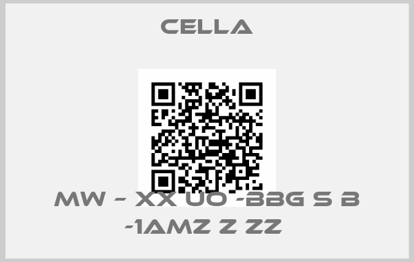 Cella-MW – XX UO -BBG S B -1AMZ Z ZZ 