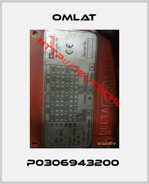 Omlat-P0306943200 
