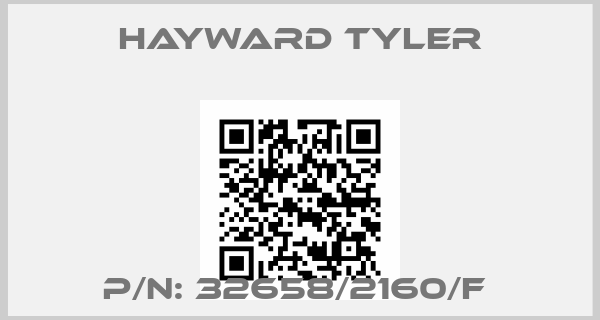 Hayward Tyler-P/N: 32658/2160/F 