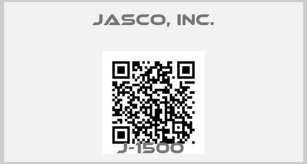 JASCO, Inc.-J-1500 