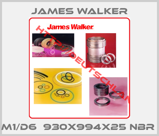 James Walker-M1/D6  930x994x25 NBR 