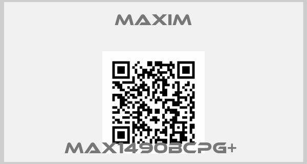 Maxim-MAX1490BCPG+ 