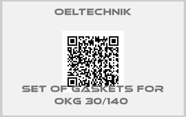 OELTECHNIK-Set of gaskets for OKG 30/140 