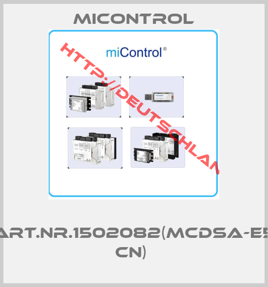 miControl- Art.Nr.1502082(mcDSA-E5 cn) 