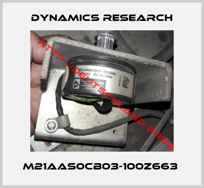 DYNAMICS RESEARCH-M21AAS0CB03-100Z663 