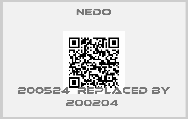 Nedo-200524  replaced by 200204 