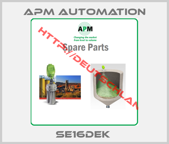 APM AUTOMATION-SE16DEK 