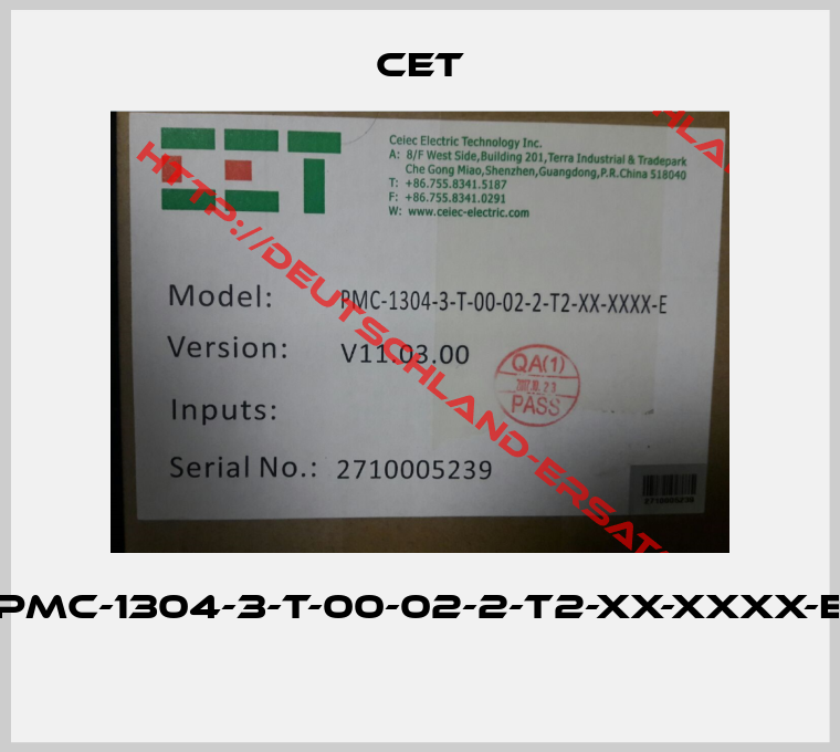 CET-PMC-1304-3-T-00-02-2-T2-XX-XXXX-E 