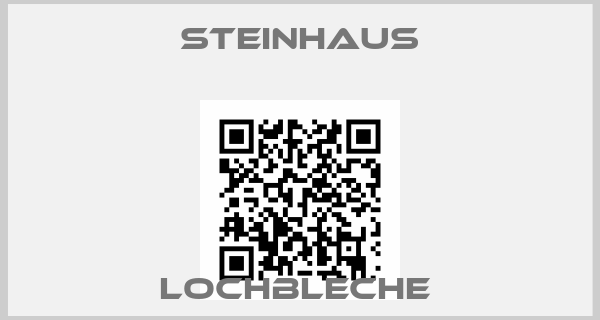 Steinhaus-LOCHBLECHE 