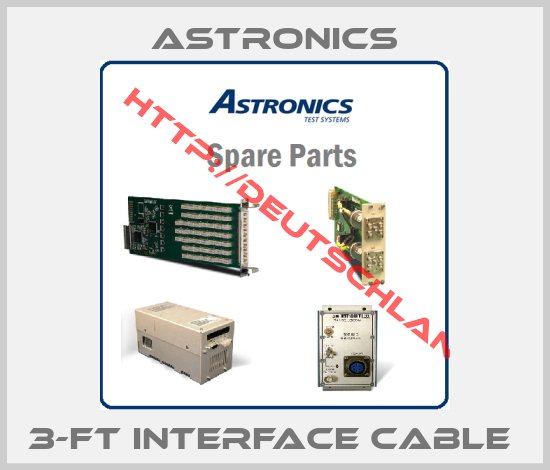 Astronics-3-ft Interface Cable 