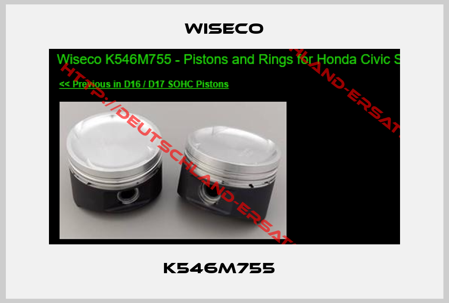 Wiseco-K546M755  