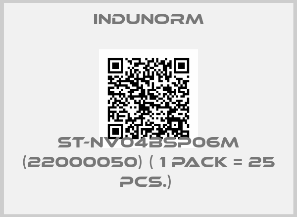 Indunorm-ST-NV04BSP06M (22000050) ( 1 Pack = 25 pcs.) 