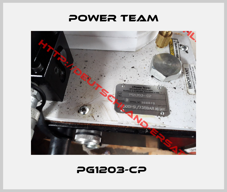 Power team-PG1203-CP 