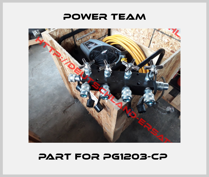 Power team-Part for PG1203-CP 