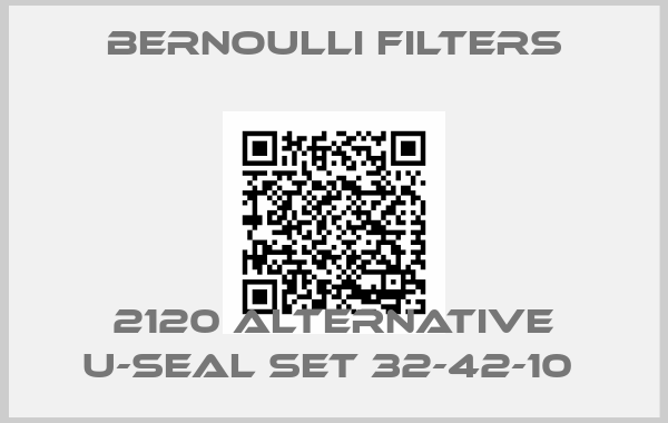 Bernoulli Filters-2120 alternative U-seal set 32-42-10 