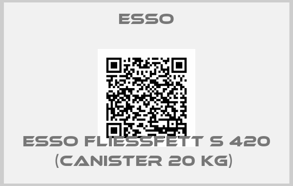Esso-Esso Fliessfett S 420 (Canister 20 kg) 