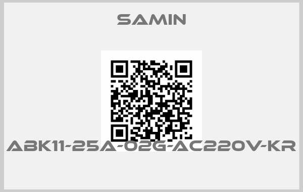 Samin-ABK11-25A-02G-AC220V-KR 