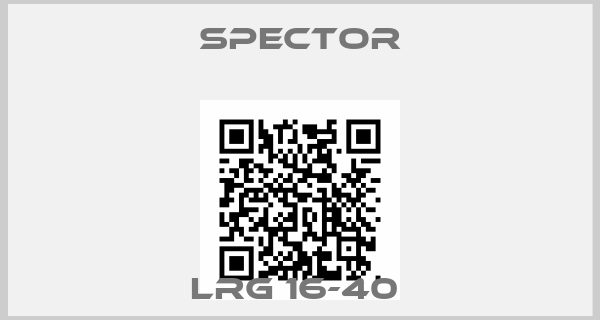 Spector-LRG 16-40 