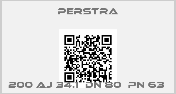 Perstra-200 AJ 34.1  DN 80  PN 63 
