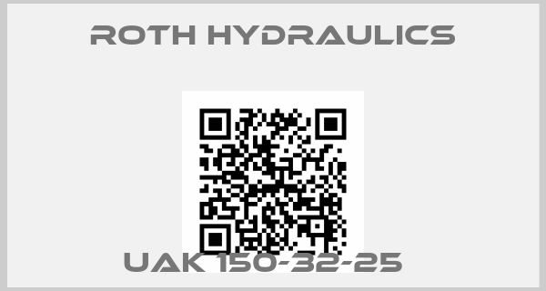 Roth Hydraulics-UAK 150-32-25  